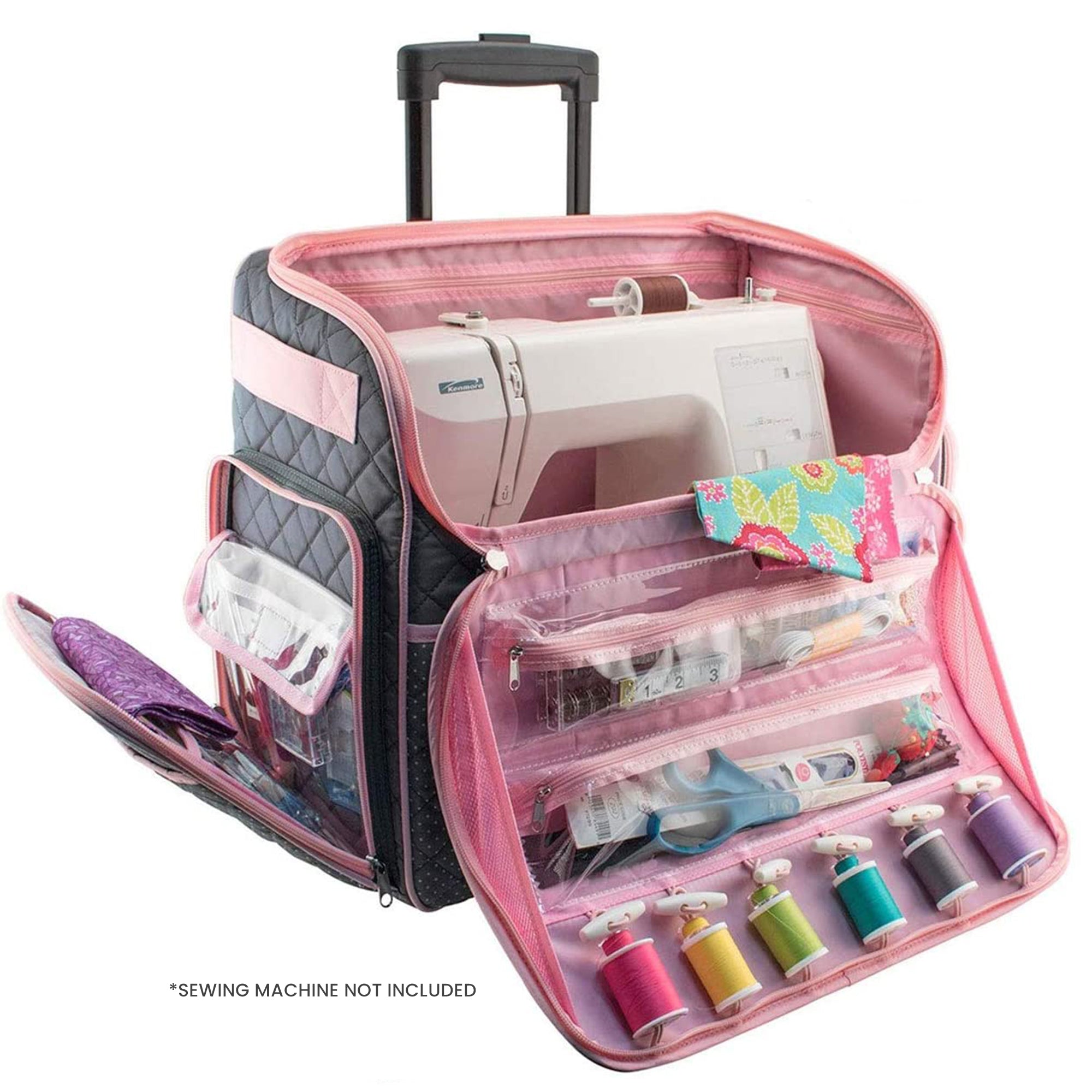 Sewing Machine Cases: Bags, Rolling Totes, & Travel Trolleys